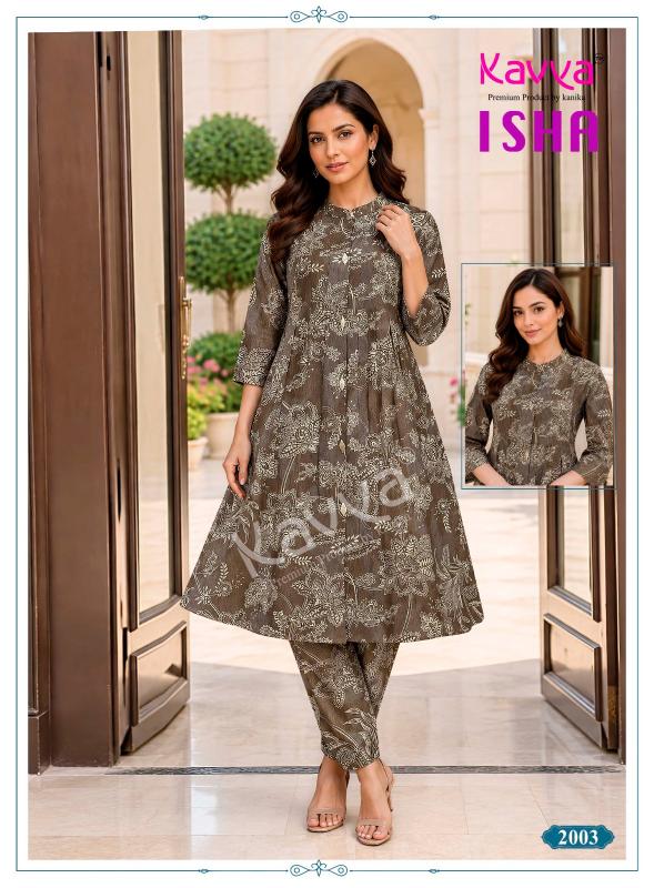 Kavya Isha vol 2 catalog coord set wholesale market - Sanvari Fashion