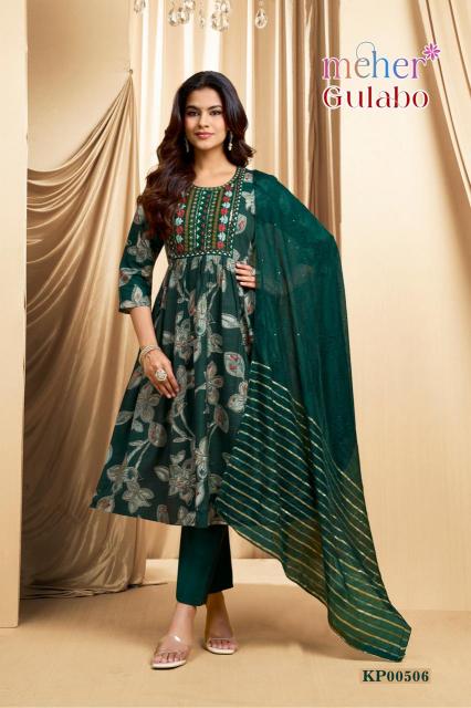 Meher Gulabo catalog wholesale kurti shops in ernakulam - Sanvari Fashion