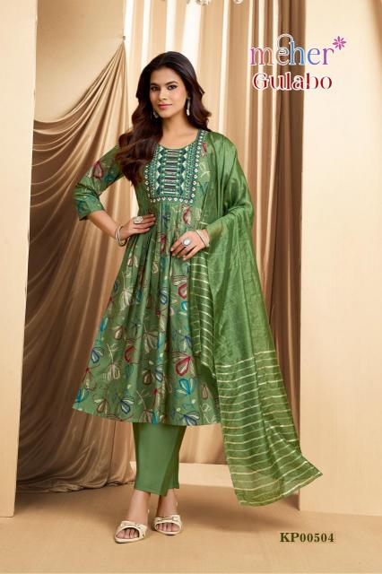 Meher Gulabo catalog wholesale kurti shops in ernakulam - Sanvari Fashion