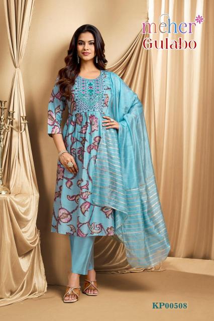 Meher Gulabo catalog wholesale kurti shops in ernakulam - Sanvari Fashion