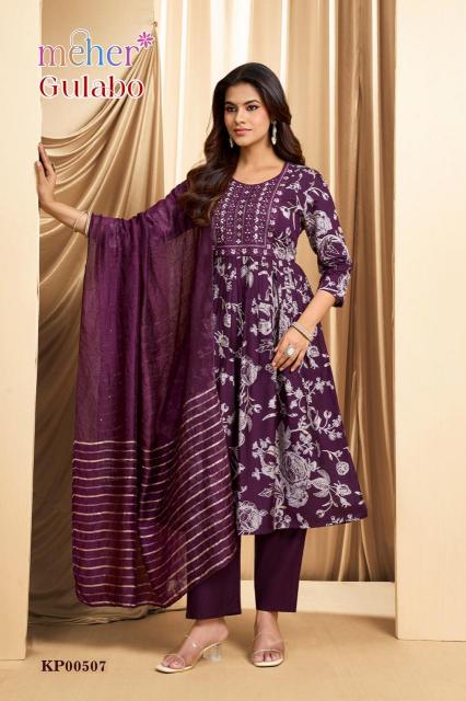 Meher Gulabo catalog wholesale kurti shops in ernakulam - Sanvari Fashion