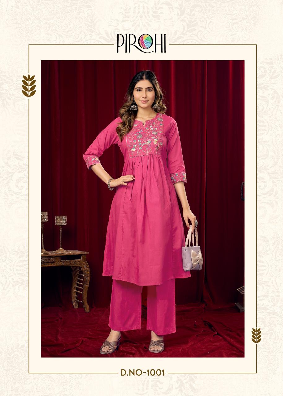 Pirohi Neeta vol 2 catalog indo western cord set - Sanvari Fashion