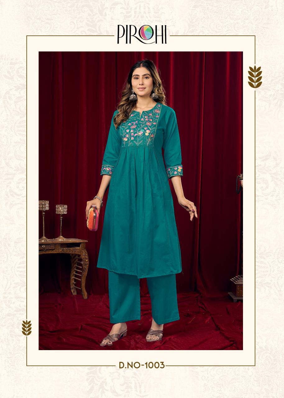 Pirohi Neeta vol 2 catalog indo western cord set - Sanvari Fashion