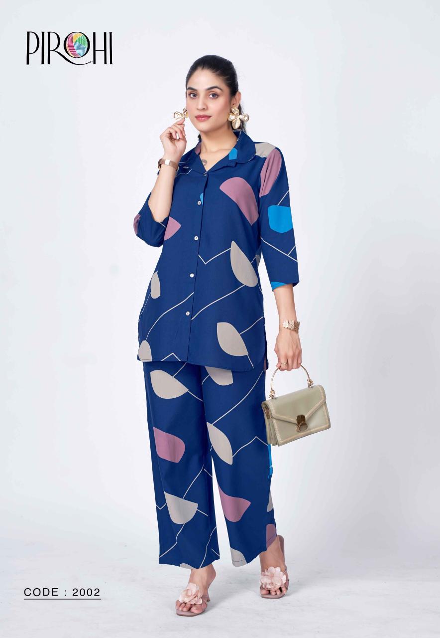 Pirohi Royal 0.1 catalog coord set wholesale price in kolkata - Sanvari Fashion