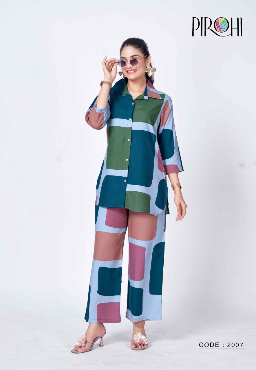 Pirohi Royal 0.4 catalog wholesale coord set - Sanvari Fashion