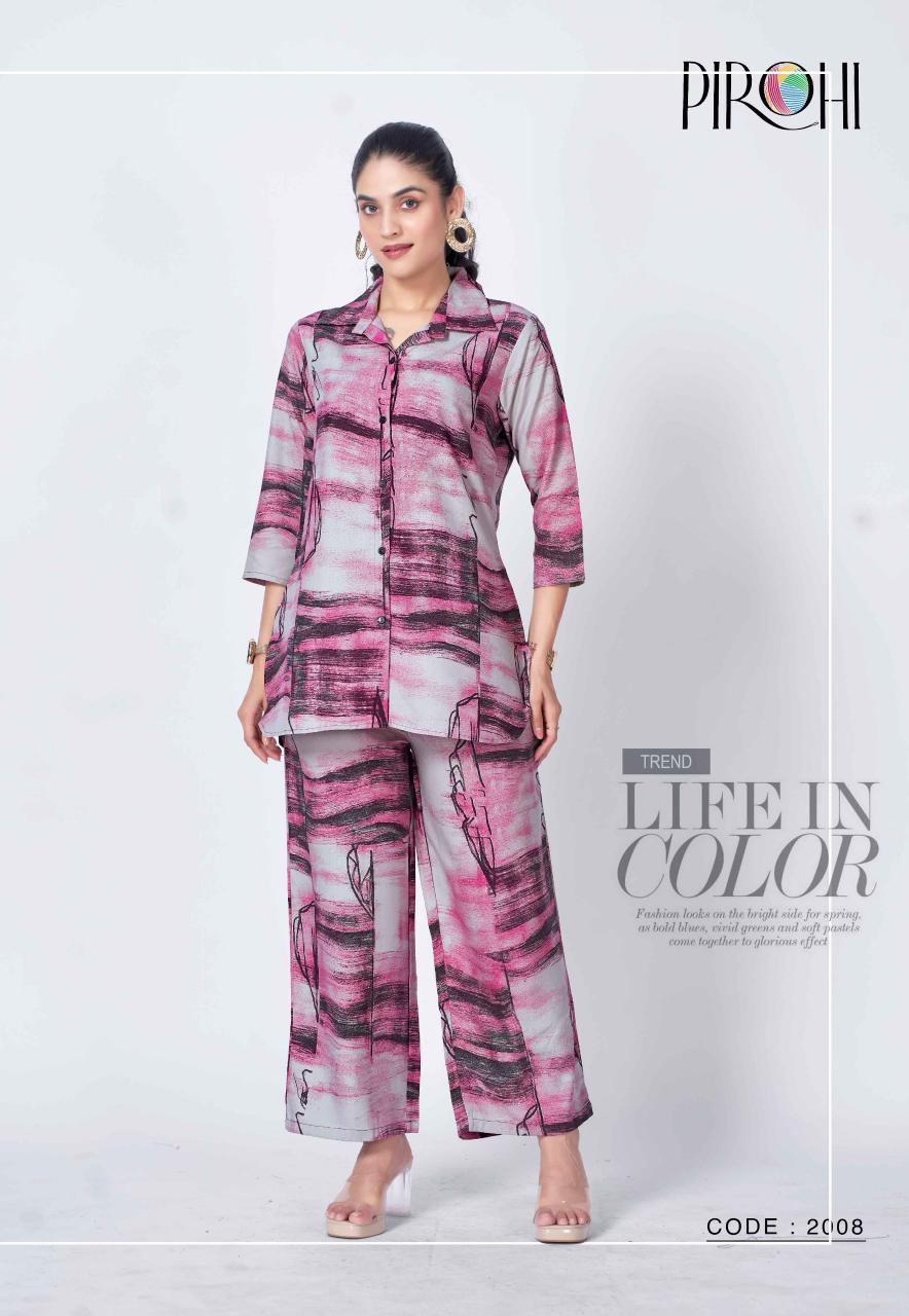 Pirohi Royal 0.4 catalog wholesale coord set - Sanvari Fashion