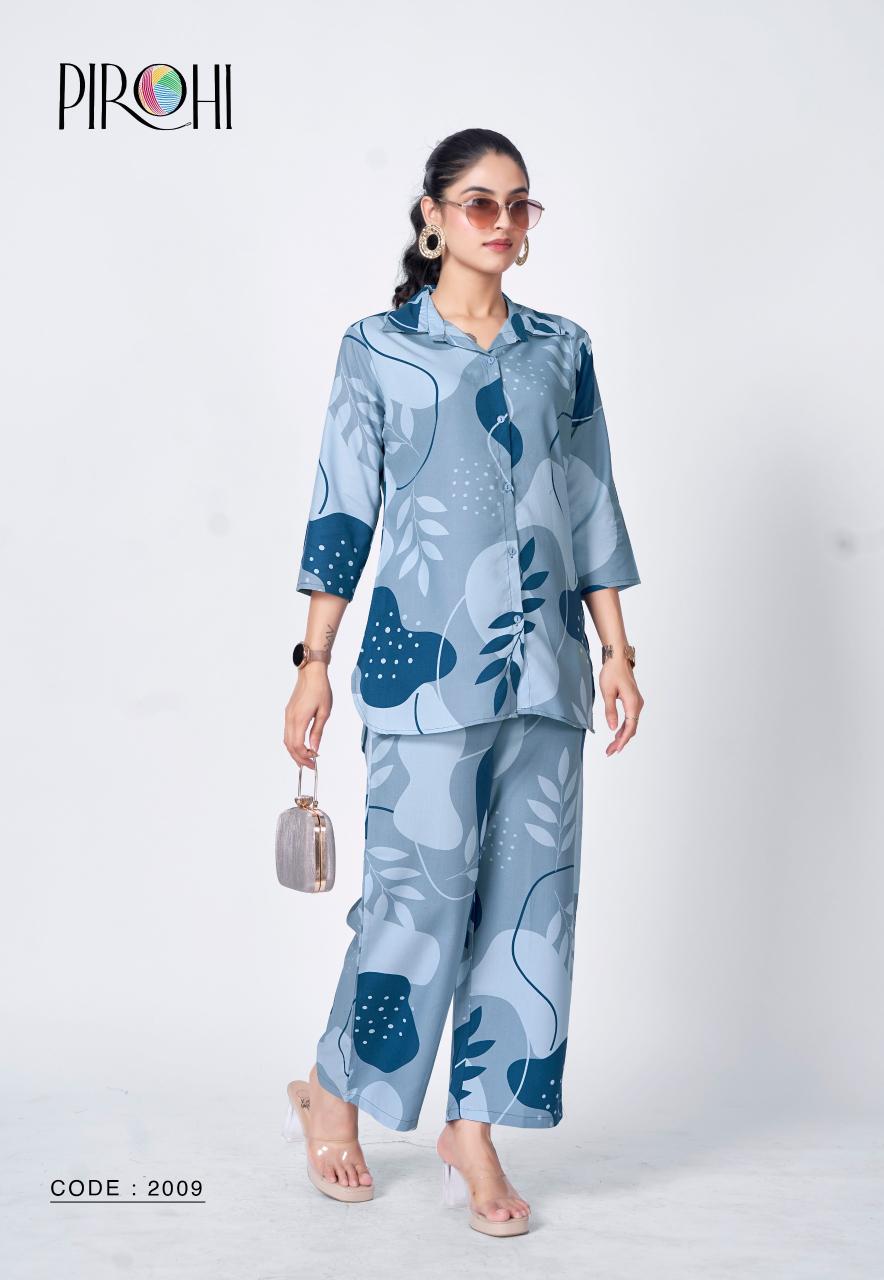 Pirohi Royal 0.4 catalog wholesale coord set - Sanvari Fashion