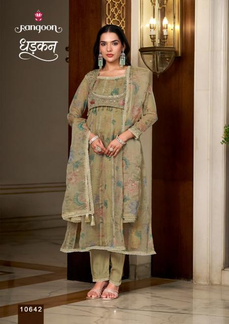 Rangoon Dhadkan catalog cheap kurtis for wholesale business - Sanvari Fashion