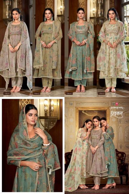 Rangoon Dhadkan catalog cheap kurtis for wholesale business - Sanvari Fashion