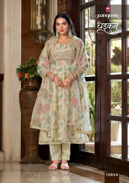 Rangoon Dhadkan catalog cheap kurtis for wholesale business - Sanvari Fashion