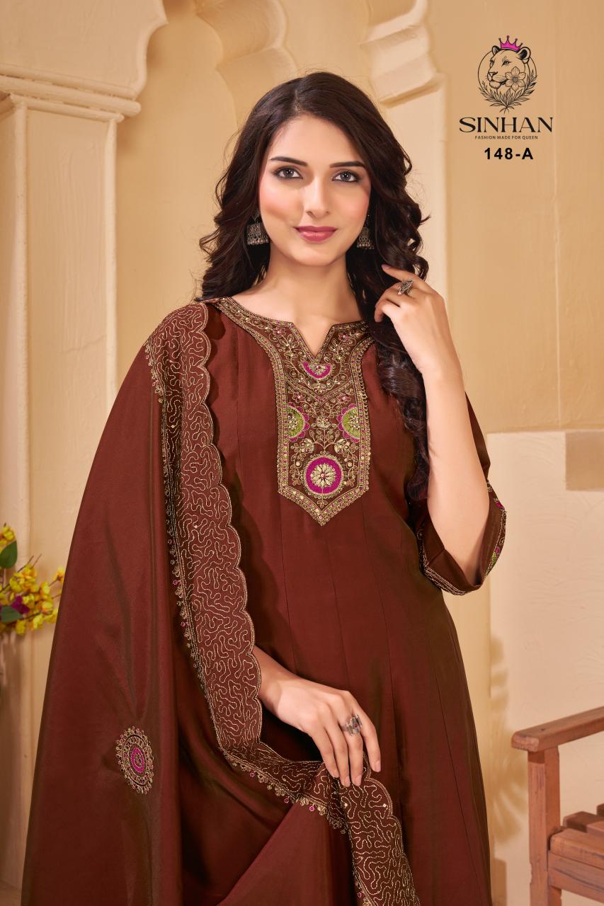 Sinhan 148 catalog ladies kurti wholesale market in ludhiana - Sanvari Fashion