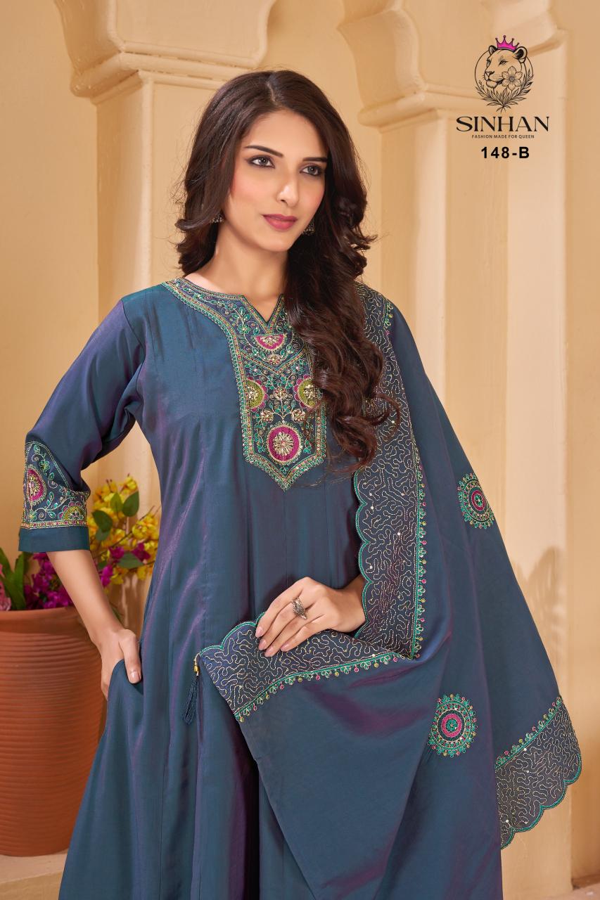 Sinhan 148 catalog ladies kurti wholesale market in ludhiana - Sanvari Fashion