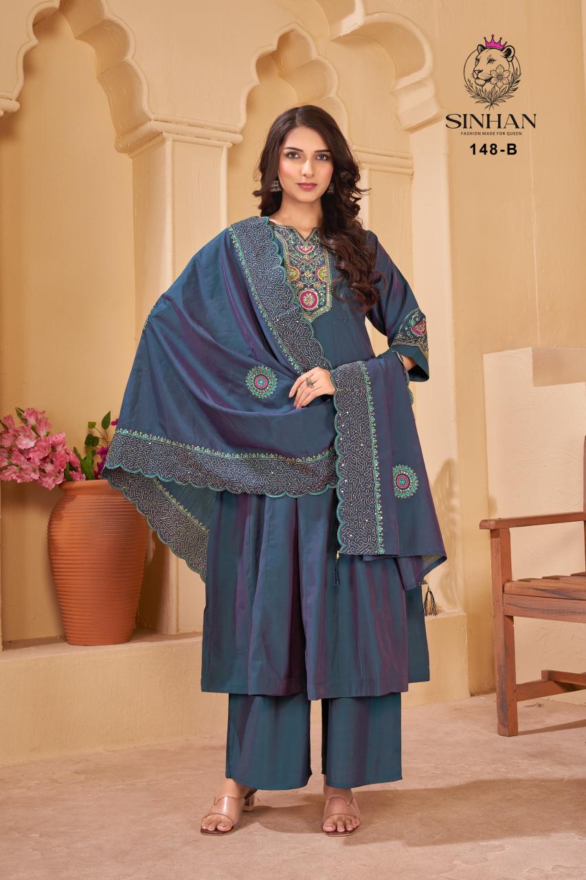 Sinhan 148 catalog ladies kurti wholesale market in ludhiana - Sanvari Fashion