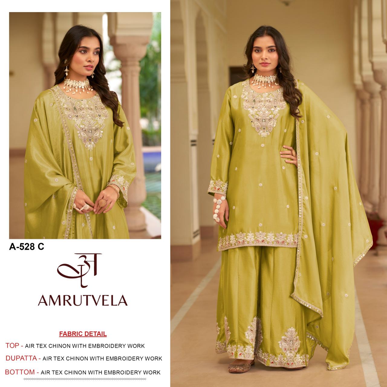 Amrutvela A528 Catalog pakistani suit wholesale market - Sanvari Fashion