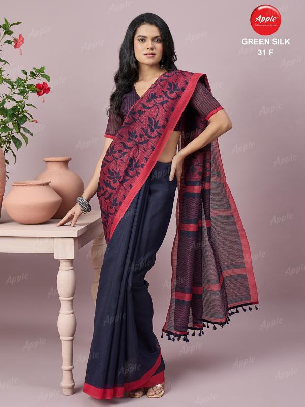 Apple Green Silk vol 31 catalog saree wholesale shop - Sanvari Fashion