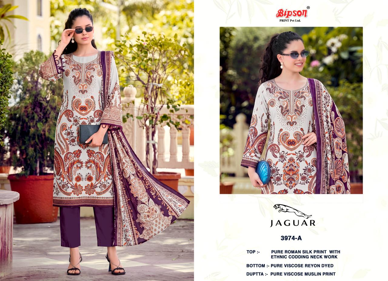 Bipson Jaguar 3974 catalog wholesale market for salwar kameez in delhi - Sanvari Fashion