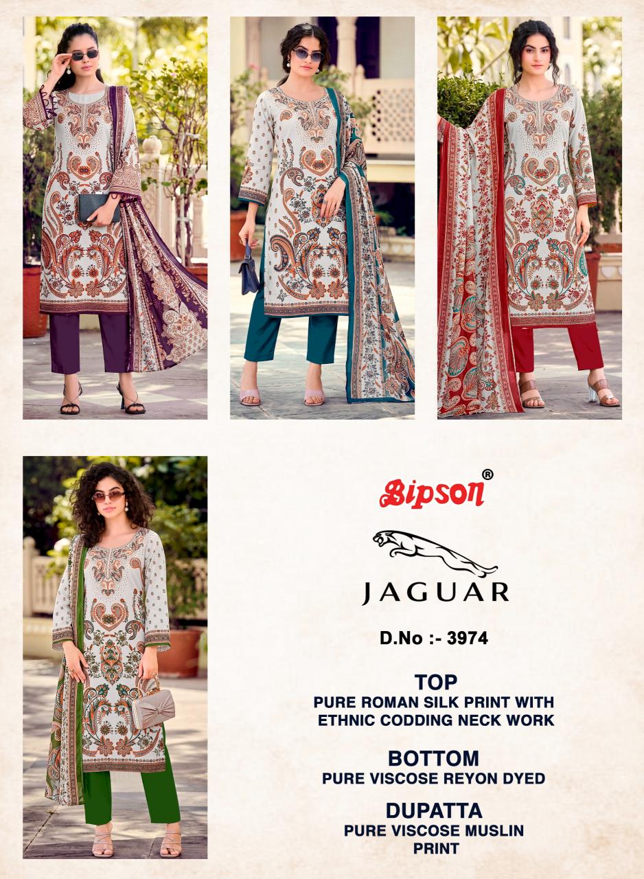 Bipson Jaguar 3974 catalog wholesale market for salwar kameez in delhi - Sanvari Fashion