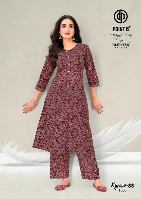 Deeptex Kyrova-88 Vol-1 – A-Line Long Cord Set - Wholesale Catalog - Sanvari Fashion