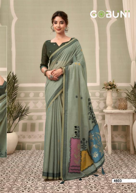 Gobuni Sushma catalog surat cotton sarees wholesale price list - Sanvari Fashion