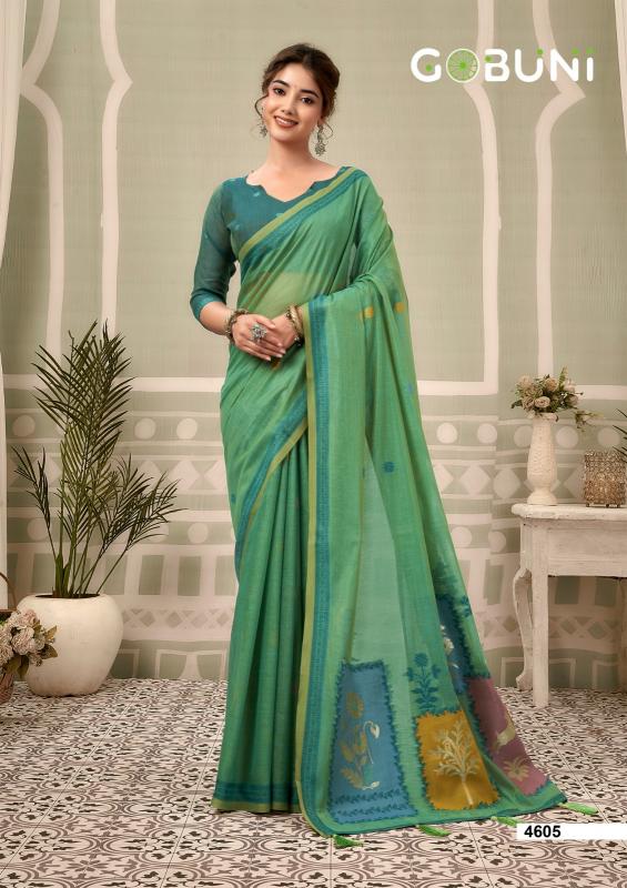 Gobuni Sushma catalog surat cotton sarees wholesale price list - Sanvari Fashion