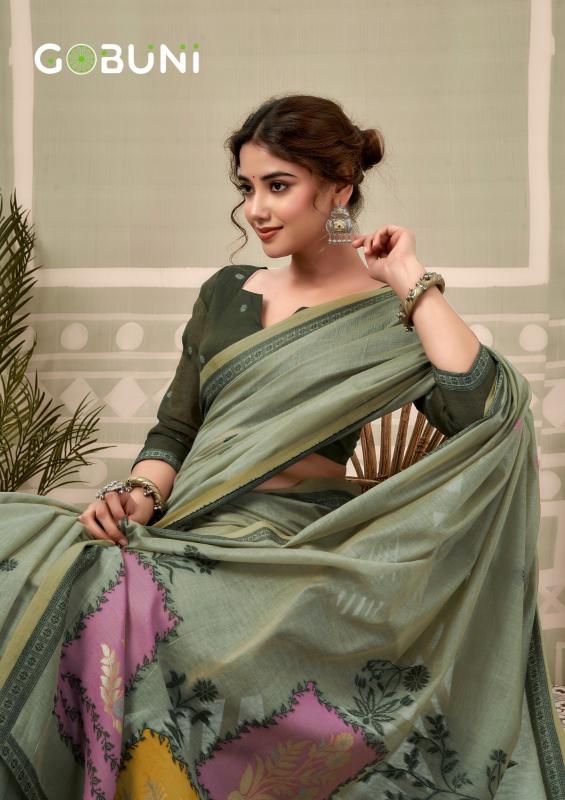 Gobuni Sushma catalog surat cotton sarees wholesale price list - Sanvari Fashion