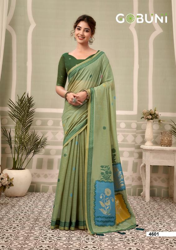 Gobuni Sushma catalog surat cotton sarees wholesale price list - Sanvari Fashion