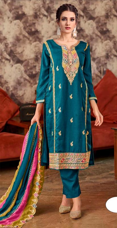 Hessa 113 catalog pakistani suit wholesale market - Sanvari Fashion