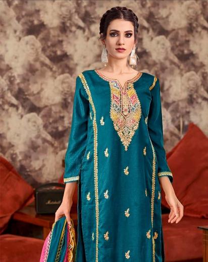 Hessa 113 catalog pakistani suit wholesale market - Sanvari Fashion