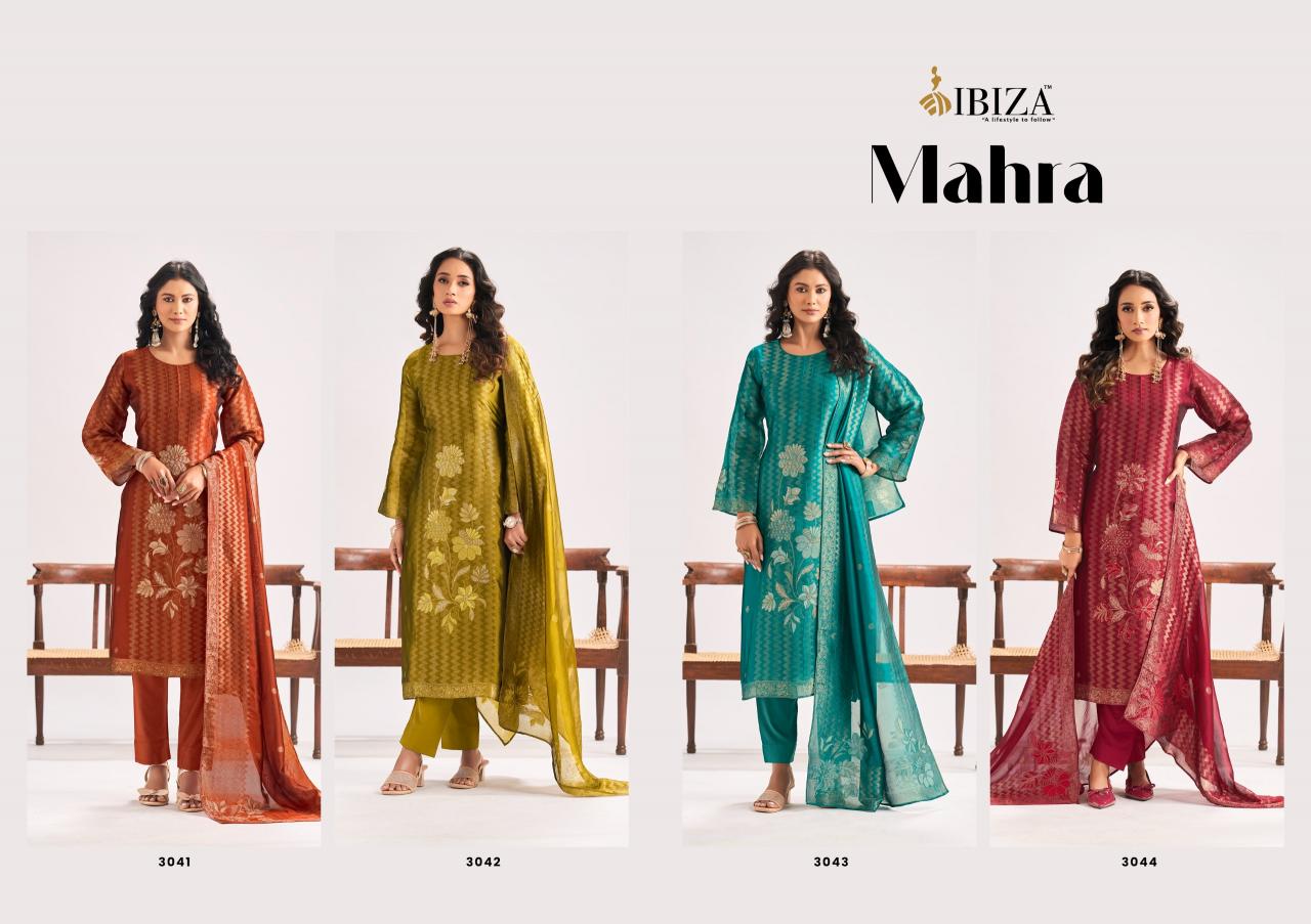 Ibiza Mahra catalog wholesale salwar kameez online shopping - Sanvari Fashion
