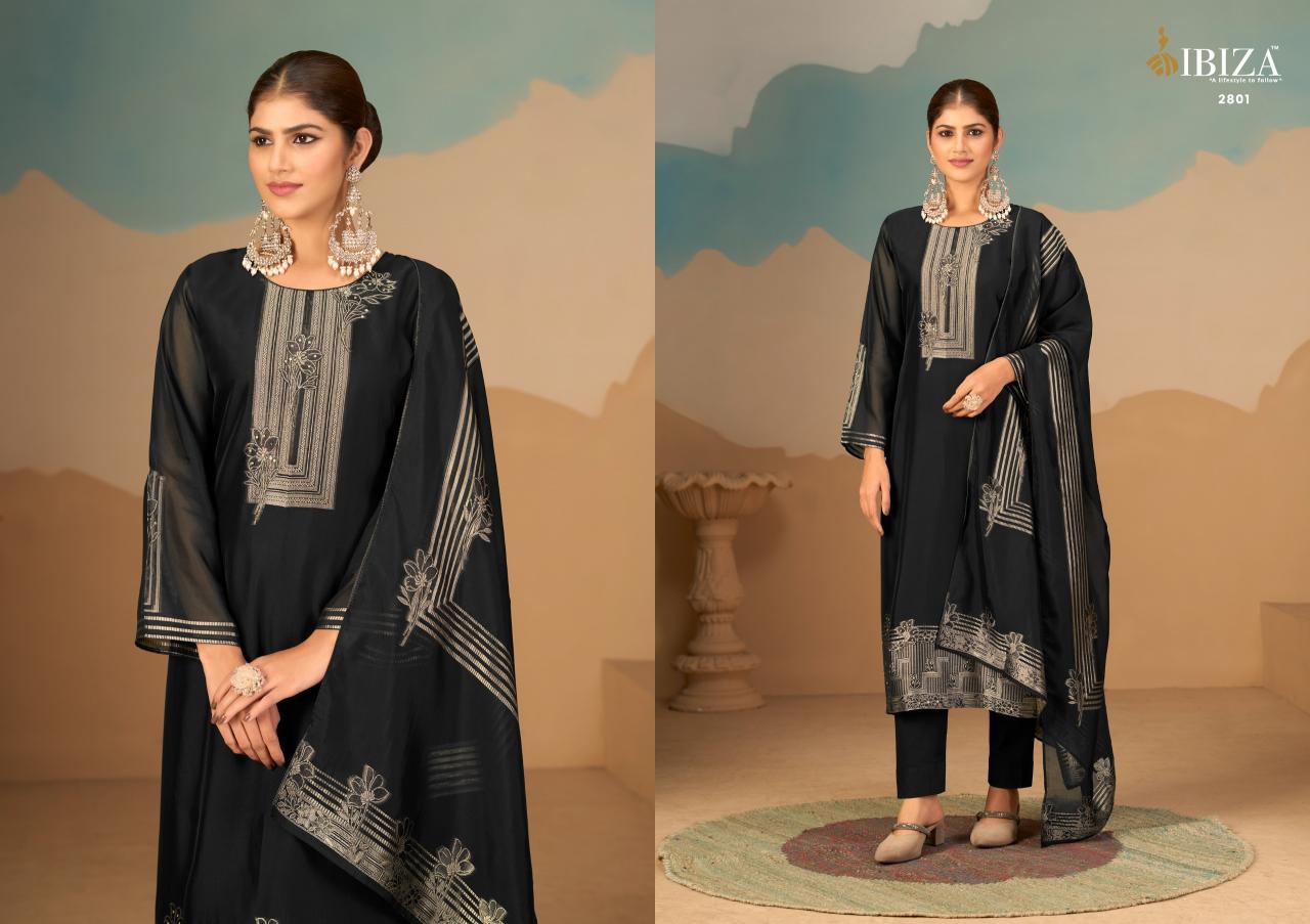 Ibiza Noorani catalog unstitched salwar kameez wholesalers kolkata - Sanvari Fashion