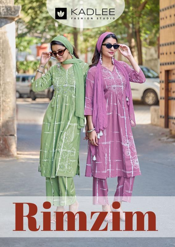 Kadlee RimZim catalog best branded designer kurti wholesale suppliers - Sanvari Fashion