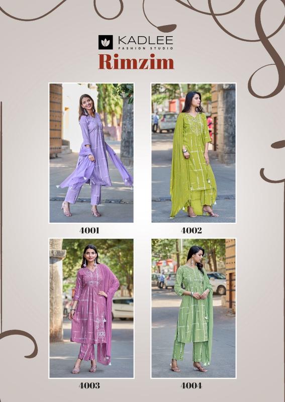 Kadlee RimZim catalog best branded designer kurti wholesale suppliers - Sanvari Fashion