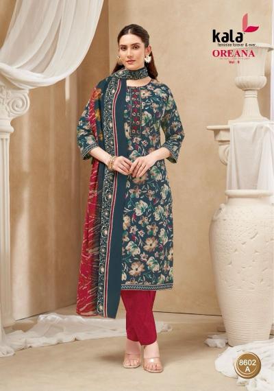 Kala Oreana Vol-9 – Kurti Pant With Dupatta - Wholesale Catalog - Sanvari Fashion