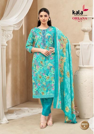 Kala Oreana Vol-9 – Kurti Pant With Dupatta - Wholesale Catalog - Sanvari Fashion