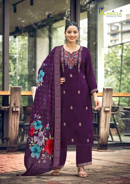 Karissa Nora Vol 5 catalog stitched kurtis wholesaler in surat - Sanvari Fashion