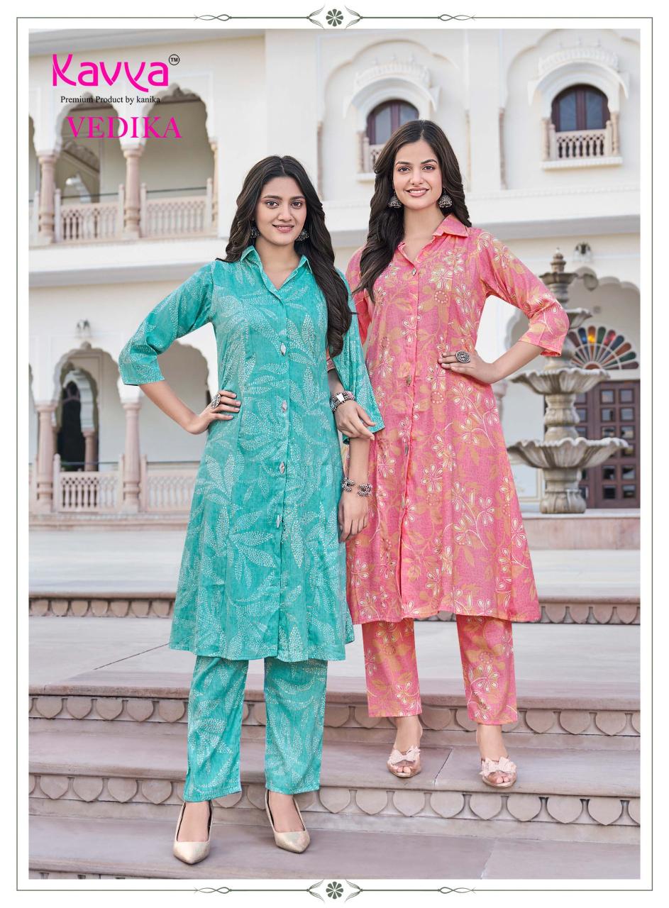 Kavya Vedika vol 10 catalog coord set wholesale market - Sanvari Fashion