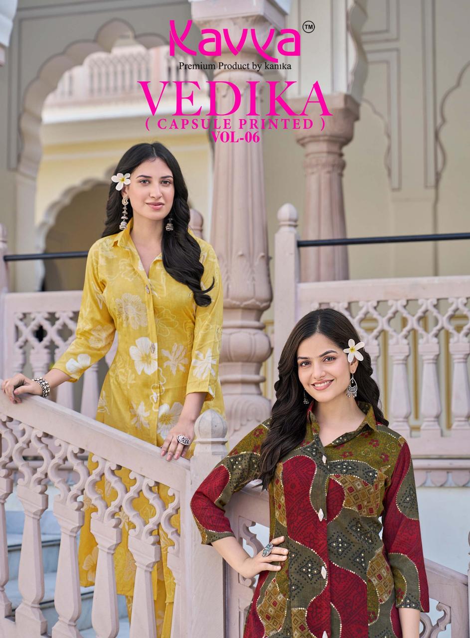 Kavya Vedika vol 10 catalog coord set wholesale market - Sanvari Fashion