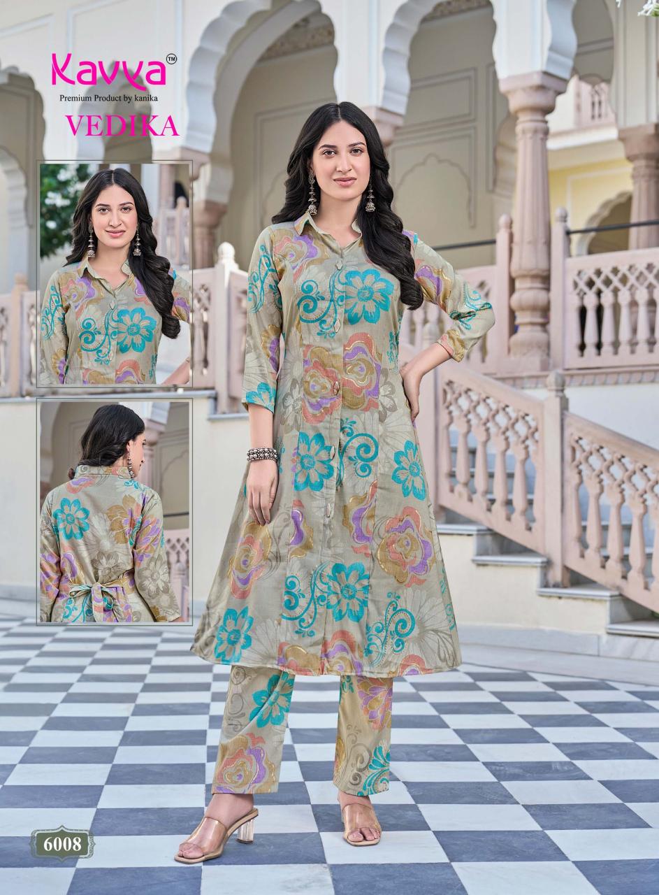 Kavya Vedika vol 10 catalog coord set wholesale market - Sanvari Fashion