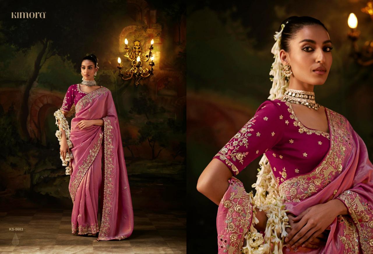 Kimora Gharana catalog saree bags wholesale - Sanvari Fashion
