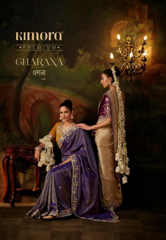 Kimora Gharana catalog saree bags wholesale - Sanvari Fashion