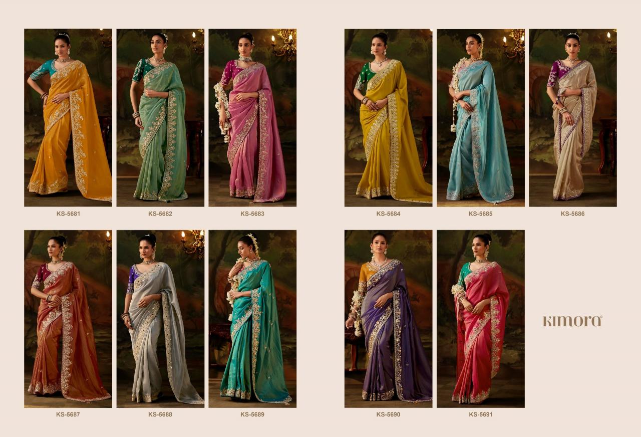 Kimora Gharana catalog saree bags wholesale - Sanvari Fashion