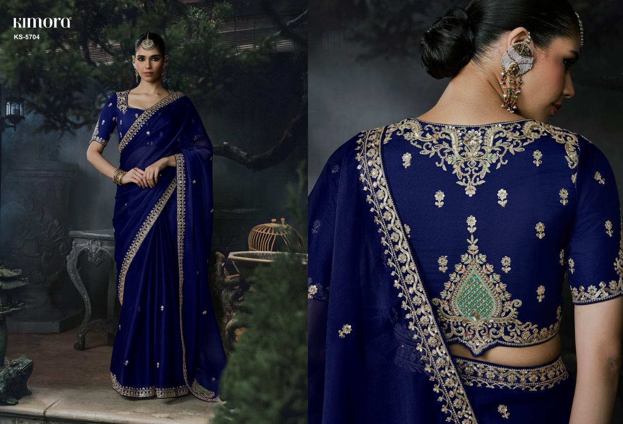 Kimora Kajal vol 19 catalog wholesale saree shop near me - Sanvari Fashion
