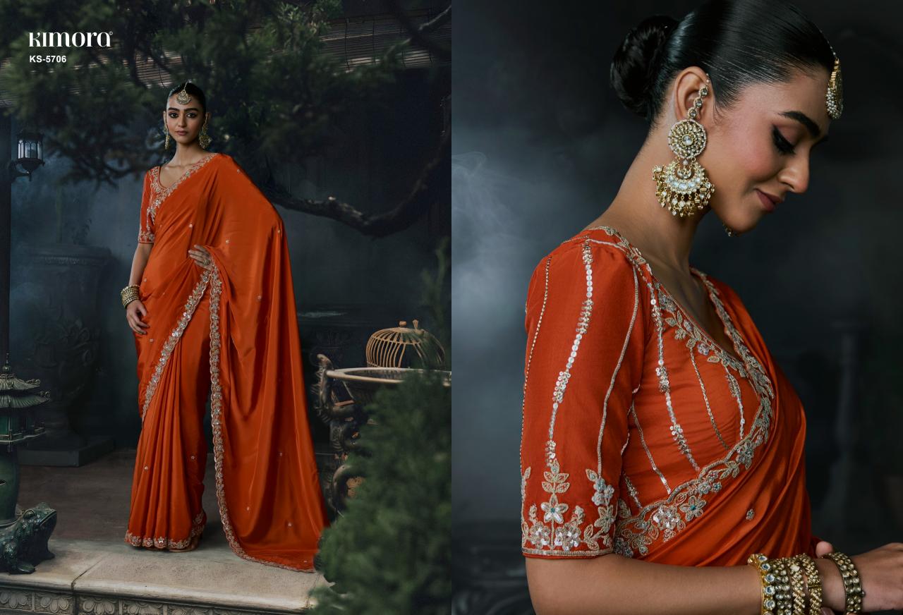 Kimora Kajal vol 19 catalog wholesale saree shop near me - Sanvari Fashion
