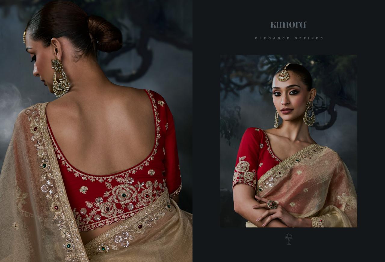 Kimora Kajal vol 19 catalog wholesale saree shop near me - Sanvari Fashion