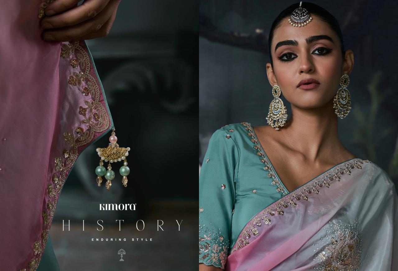 Kimora Kajal vol 19 catalog wholesale saree shop near me - Sanvari Fashion