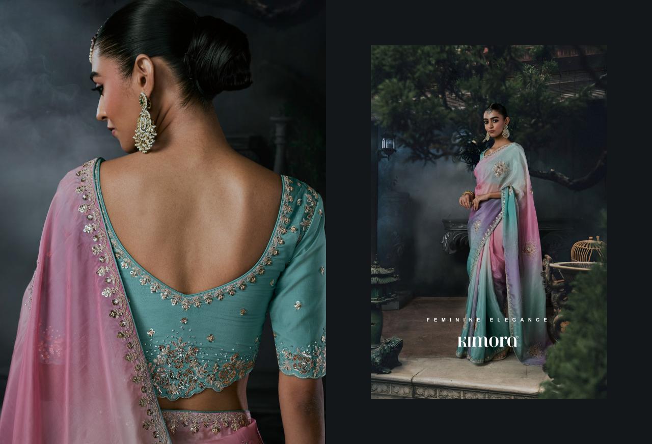 Kimora Kajal vol 19 catalog wholesale saree shop near me - Sanvari Fashion