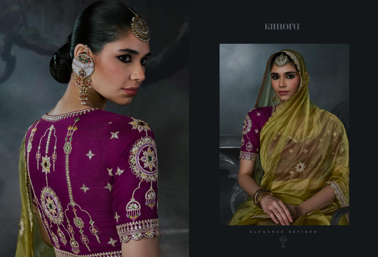 Kimora Kajal vol 19 catalog wholesale saree shop near me - Sanvari Fashion