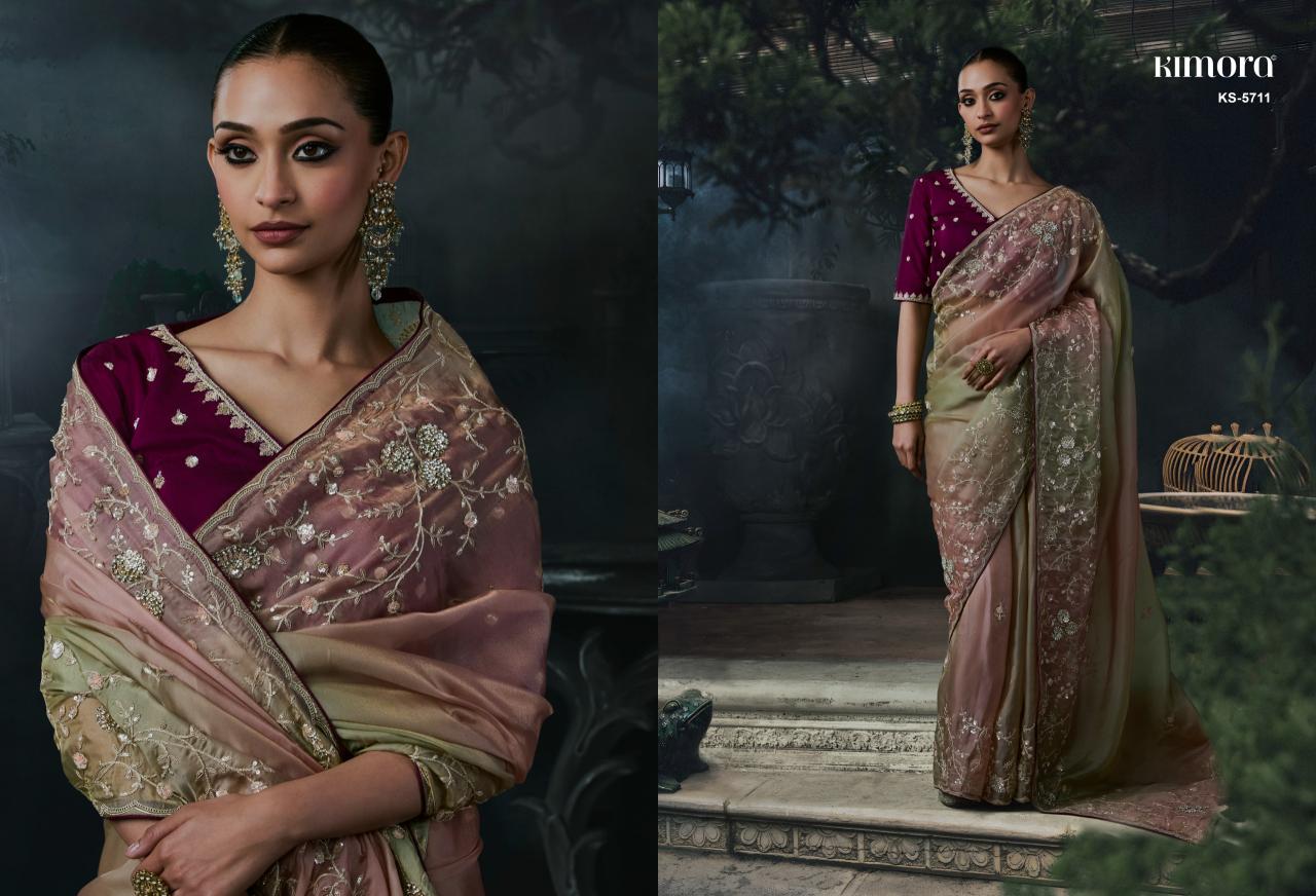 Kimora Kajal vol 19 catalog wholesale saree shop near me - Sanvari Fashion