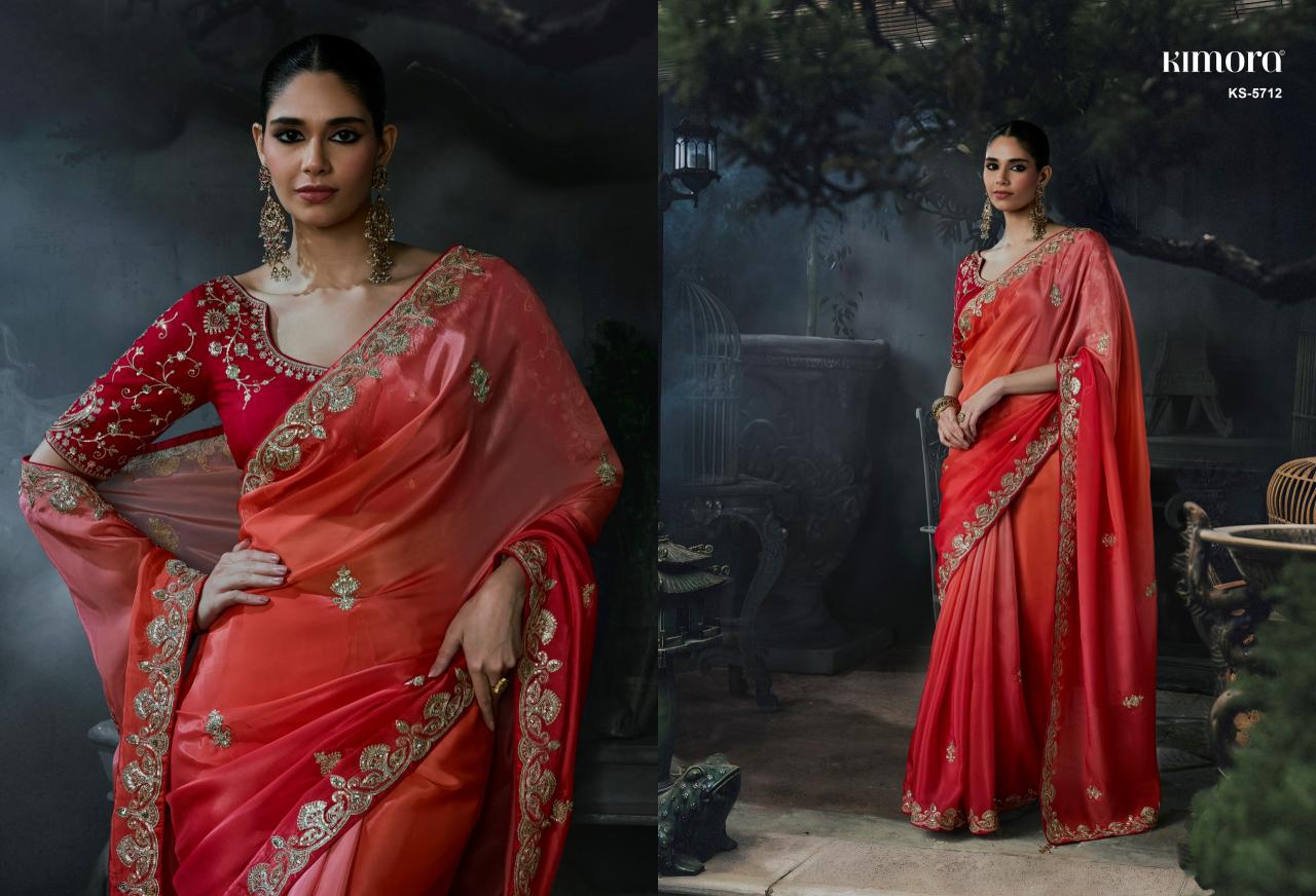 Kimora Kajal vol 19 catalog wholesale saree shop near me - Sanvari Fashion