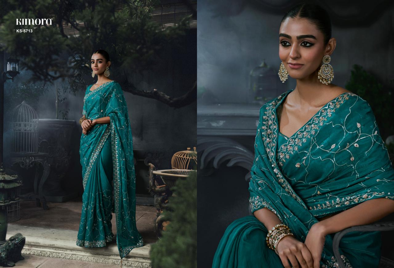 Kimora Kajal vol 19 catalog wholesale saree shop near me - Sanvari Fashion